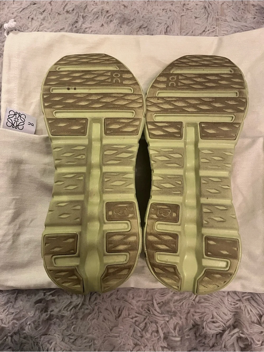 Loewe Women’s Pale Green Flow Runner Sneakers